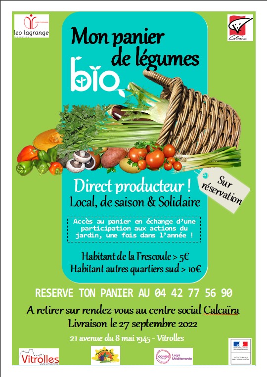 Lire la suite à propos de l’article PANIERS DE LEGUMES BIO SOLIDAIRES