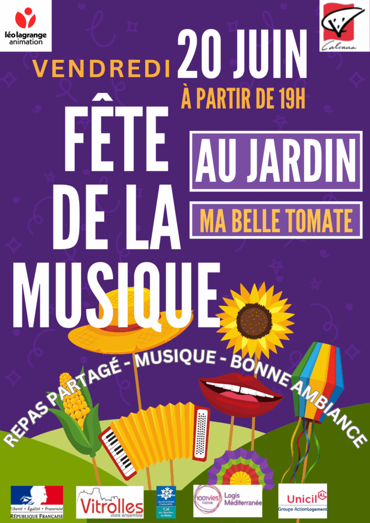 Lire la suite à propos de l’article Soirée Fête de la Musique au Jardin Ma Belle Tomate