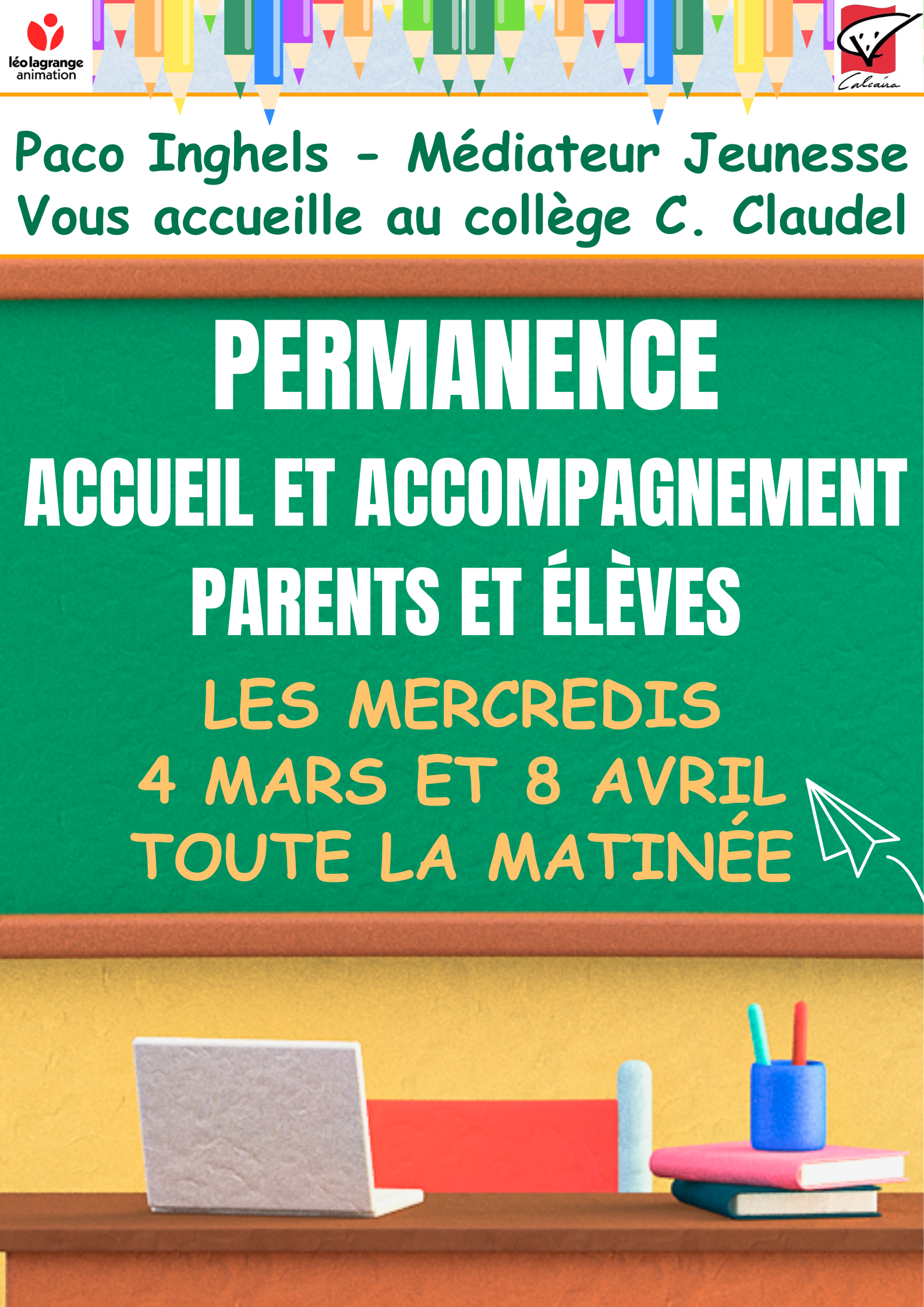 You are currently viewing Permanence Collège
